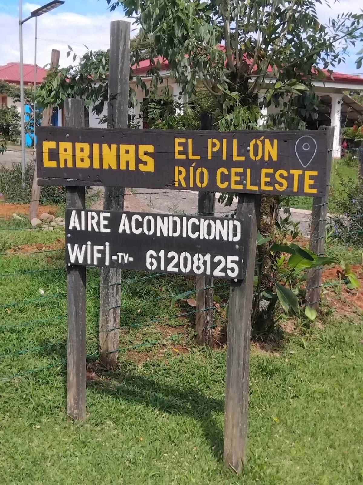 Cabinas El Pilon Rio Celeste Экстерьер фото